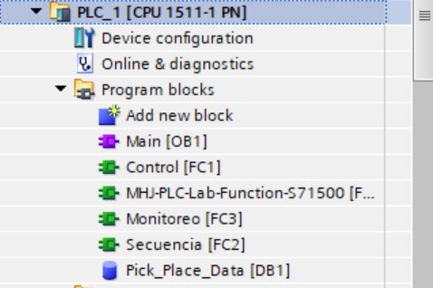 TIA Portal program blocks